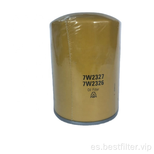 Piezas de maquinaria de construcción Filtro de aceite 7W2327